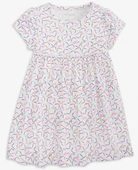 First Impressions Girls Toddler 2T-4T Linear Hearts Printed Dress, Macy's Exclusive