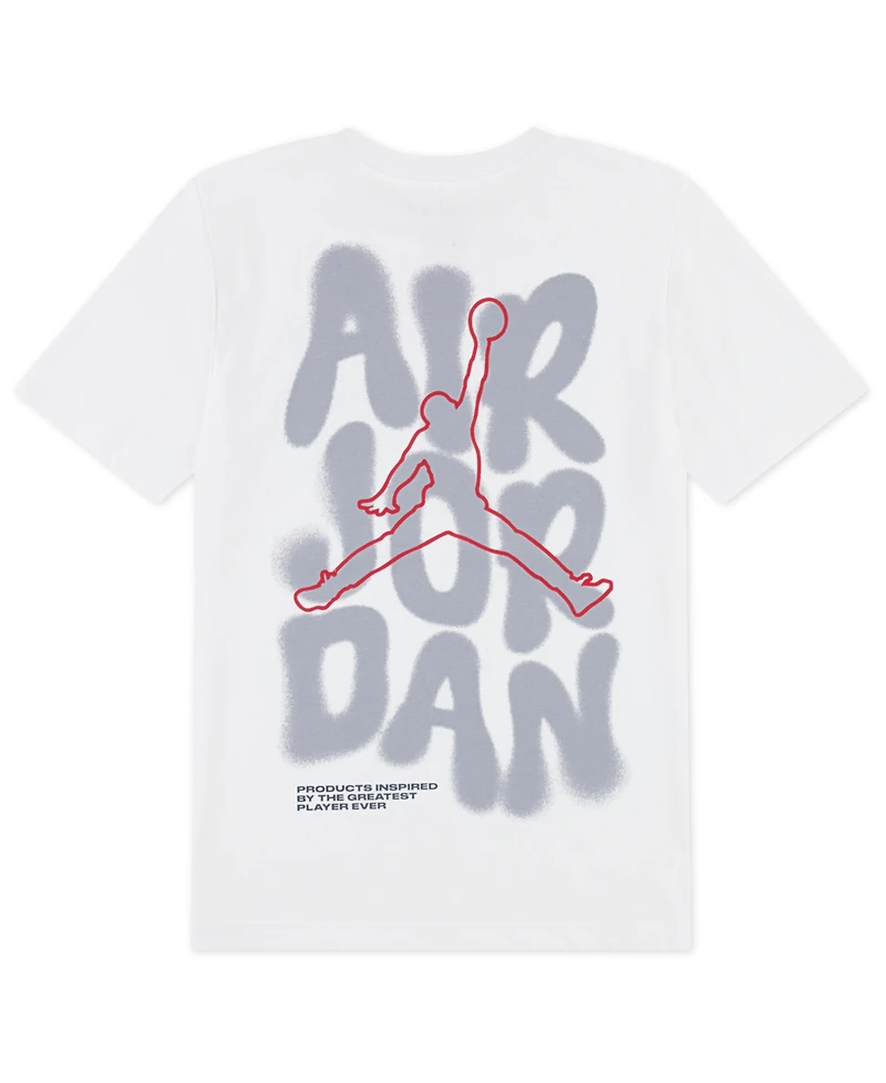 Jordan Boys 8-18 Graphic Print Crewneck T-Shirt