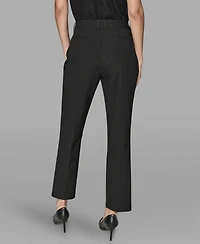 Karl Lagerfeld Paris Women's Novelty Slim Leg Pants