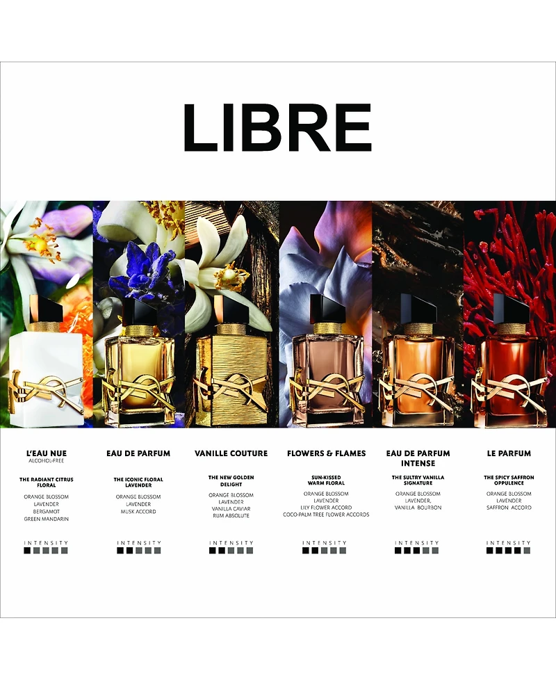 Yves Saint Laurent Libre Vanille Couture Fragrance, 1.6 oz.