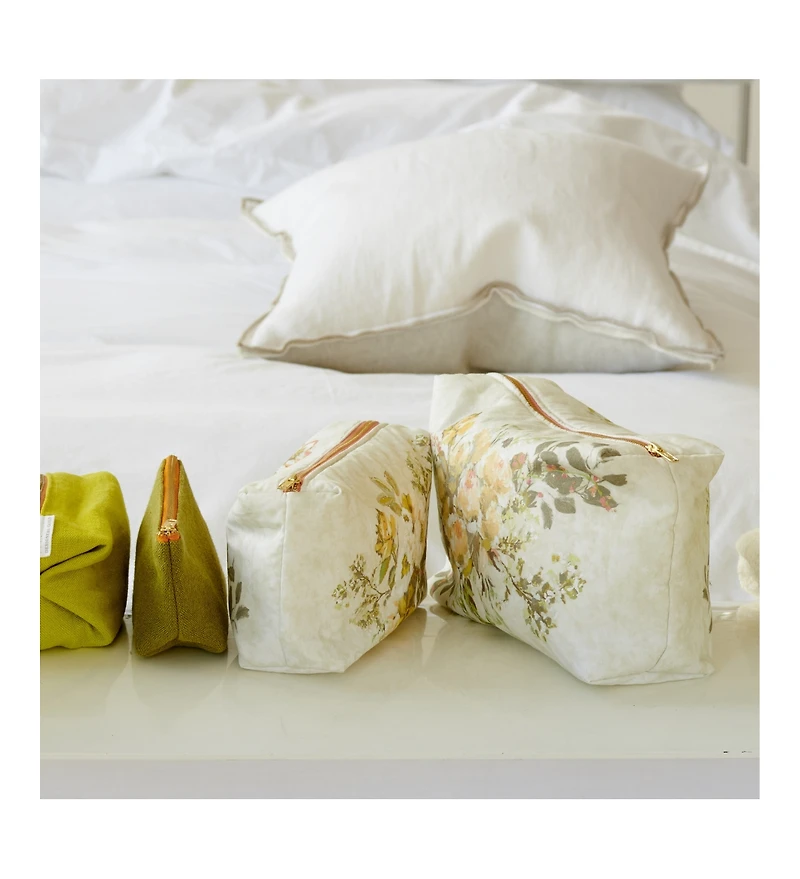 Margaretta Sepia Medium Toiletry Bag