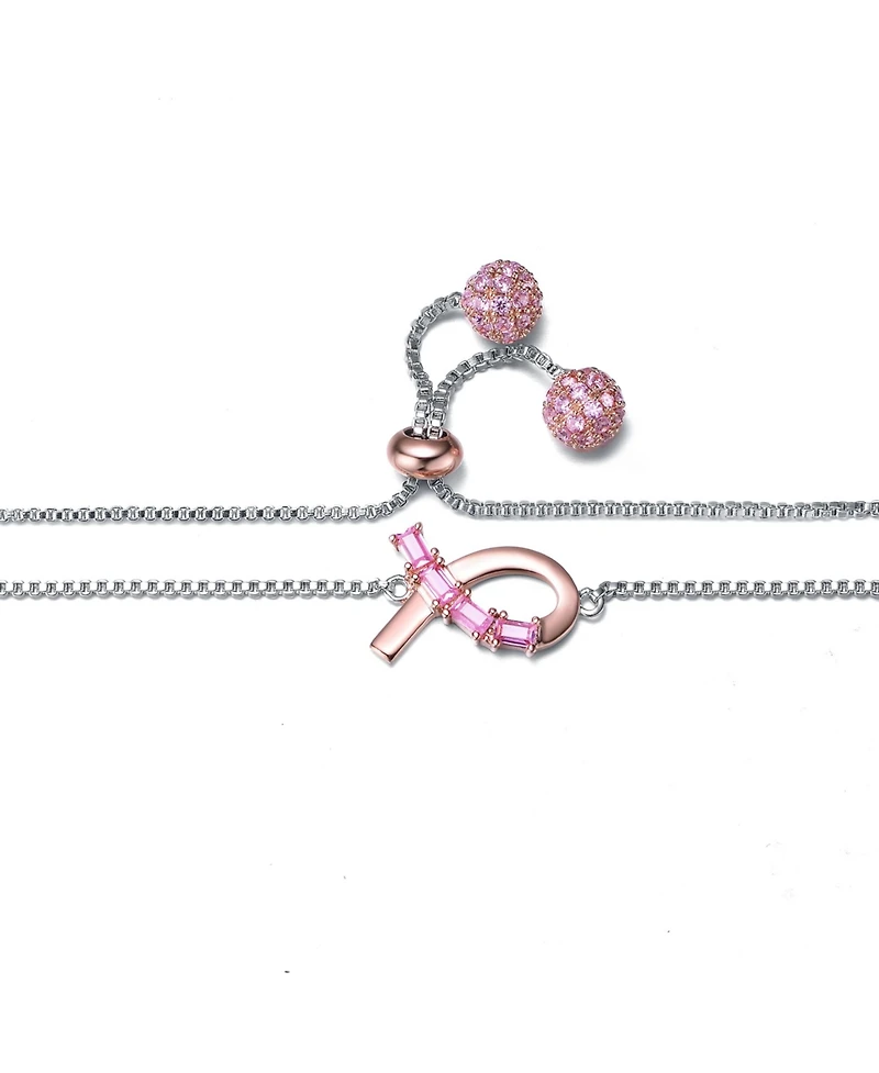 Gigi Girl Chic Teens/Young Adults Two Tone Infinity Love Adjustable Bracelet