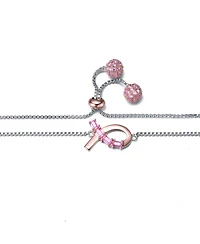 Gigi Girl Chic Teens/Young Adults Two Tone Infinity Love Adjustable Bracelet