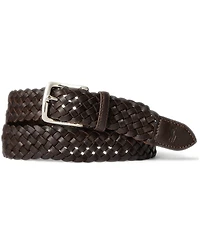 Polo Ralph Lauren Men's Braided Vachetta Leather Belt