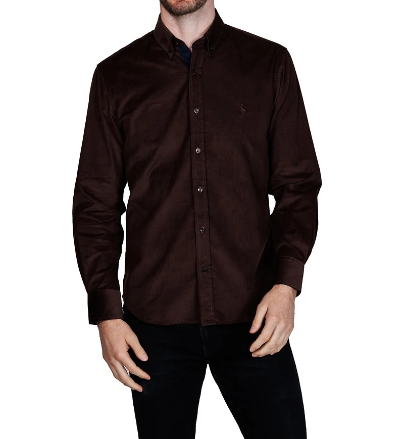 Tailorbyrd Men's Corduroy Sport Shirt