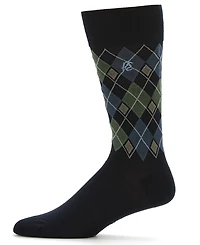 Perry Ellis Portfolio Men's Bamboo Diamond Socks