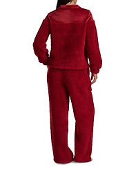 Tommy Hilfiger Women's 2-Piece Long Sleeves Top and High Waist Pants Set