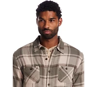 Weatherproof Vintage Men's Plaid Long Sleeve Shirt Jacket