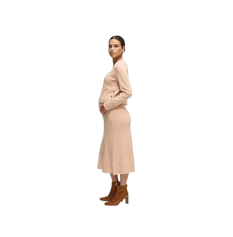 Ingrid + Isabel Maternity Ingrid + Isabel Knit Sweater Midi Skirt