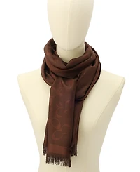 Coach Women's Bias Signature C Oblong Scarf