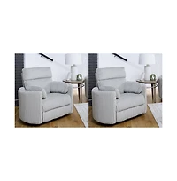 Parker Living Mega Power Swivel Glider Recliner Two Pack