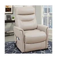 Parker Living Softy Ivory Power Lift Recliner with Articulating Headrest Two Pack