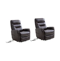 Parker Living Truffle Power Lift Recliner with Articulating Headrest Two Pack