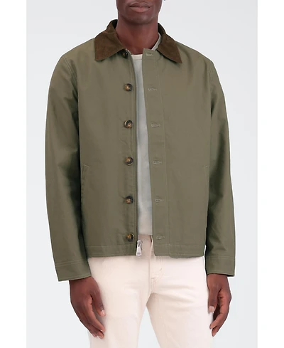 Bagatelle Homme Men's Water-Resistant Cotton Shirt Jacket