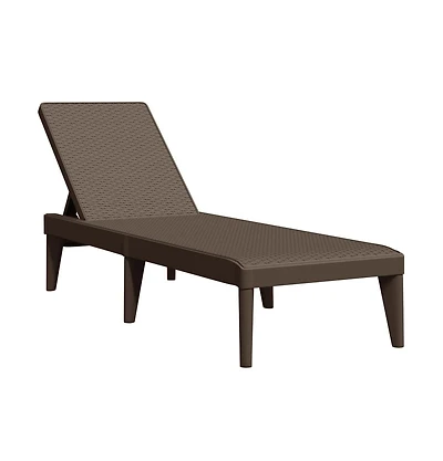 Sun Lounger Brown Polypropylene Standard Uv-resistant materials