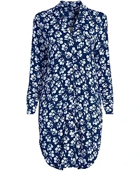 Lands' End Women's Cooling Long Sleeve Sleepshirt
