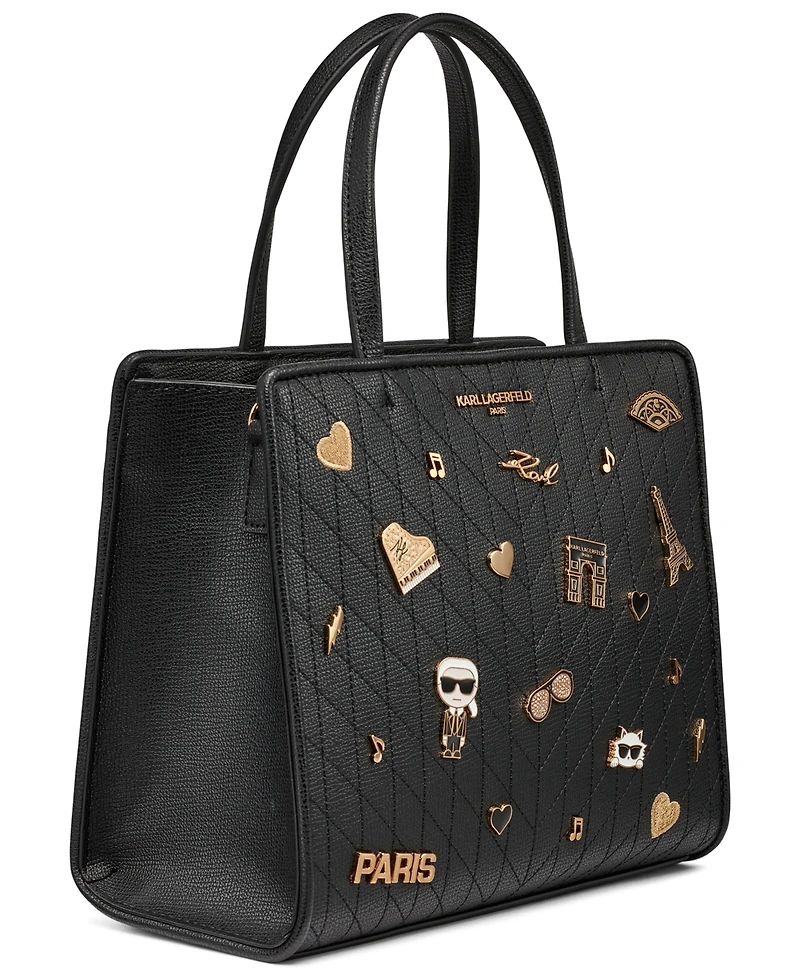 Karl Lagerfeld Paris Maybelle Satchel Bag