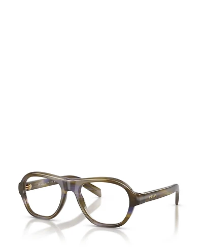 Prada Women's Square Eyeglasses, Pr C12VF