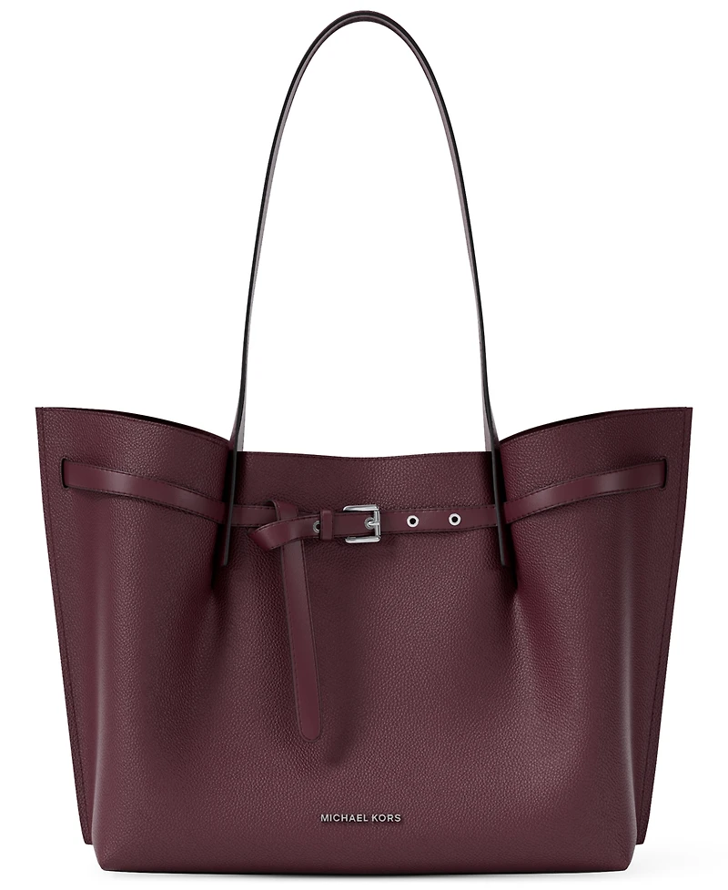 Michael Kors Emilia Extra Large East West Center Zip Tote Bag