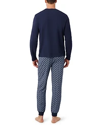 Lacoste Men's 2-Piece Jersey Pajama Set