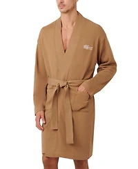 Lacoste Men's Thermal Loungewear Robe