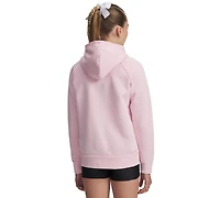 Under Armour Girls 6-16 Rival Long Sleeve Shimmer Hoodie