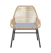 Garden Chair Brown Pe rattan Uv-resistant materials Garden Chair