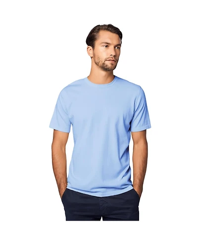 Bellemere New York Men's Bellemere Classic Crew Neck Cotton Cashmere T-Shirt