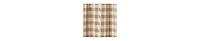GoodGram Country Farmhouse Linen Gingham Checkered Plaid Cafe Kitchen Curtain Tier And Valance Set