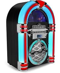 Victor Wilshire Desktop Bluetooth Led Jukebox Speaker with Fm Radio