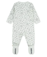 Huggies Baby Boys Full-Zip Sleep and Play Footed Coverall