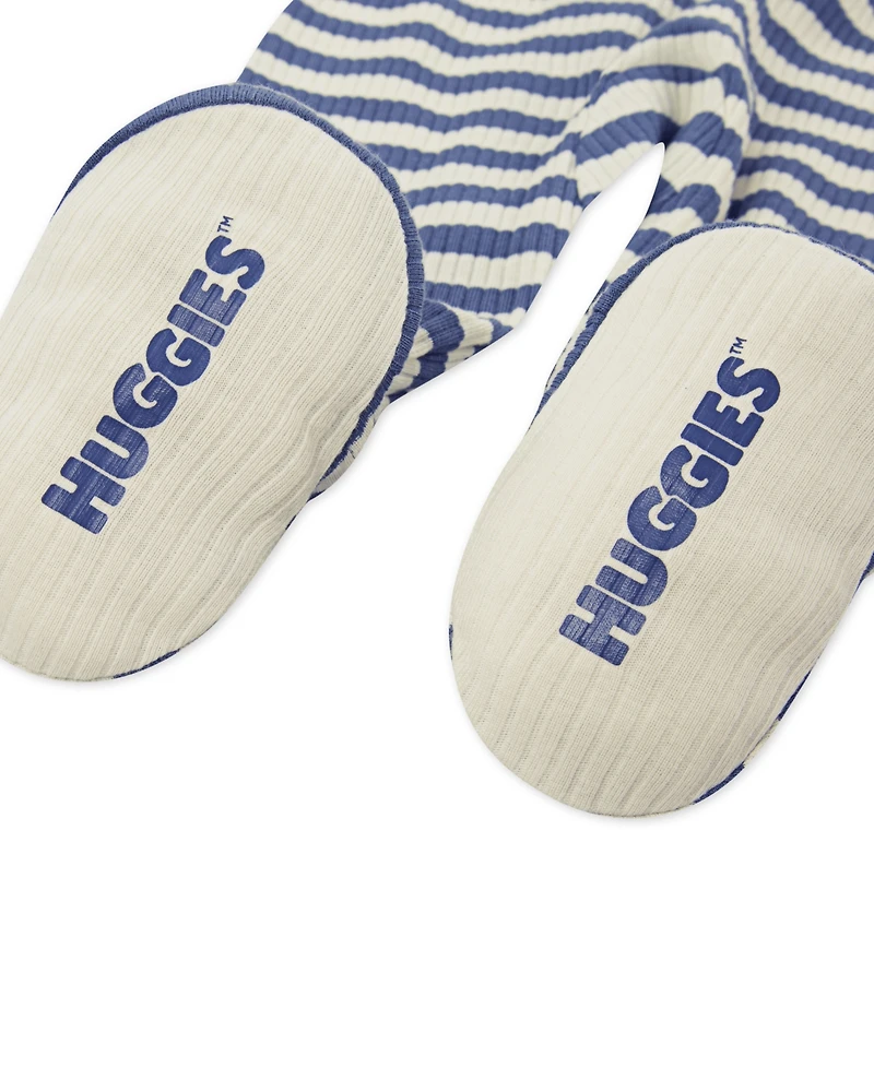 Huggies Baby Boys 2-Way Full-Zip Footed Coverall
