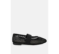 London Rag Nayela Mid-Foot Strap Ballerinas Women