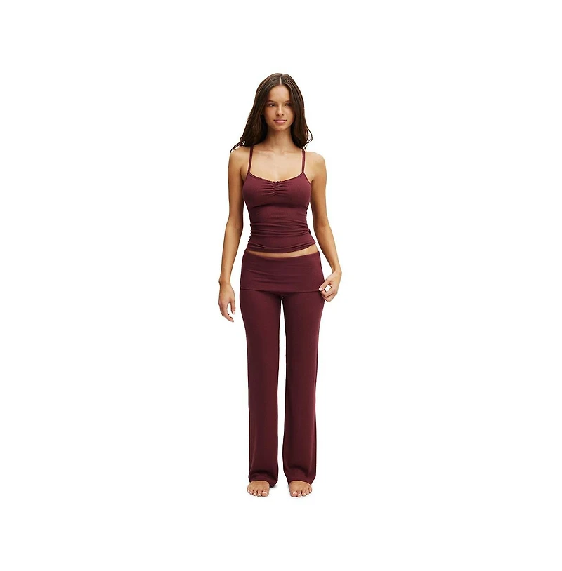 Cotton On Women's Sleep Recovery Roll Waist Pant