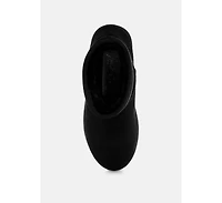 London Rag Derta Soft Microfiber Snow Boots Women