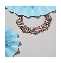 Sohi Silver-Plated Stone Necklace