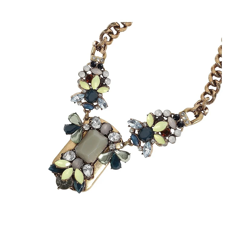 Sohi Party Stone Statement Necklace