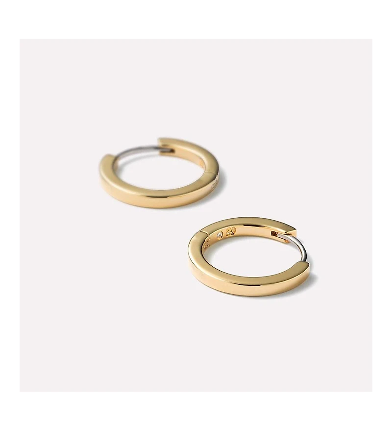 Ana Luisa Gold Huggie Hoop Earrings