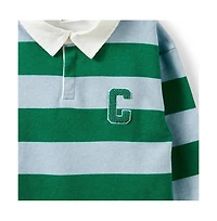 Cotton On Little/Big Boy's Rugby Polo Fleece Top