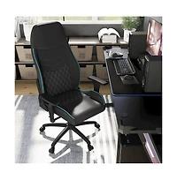 Enitial Star Aguil Faux Leather Adjustable Gaming Chair