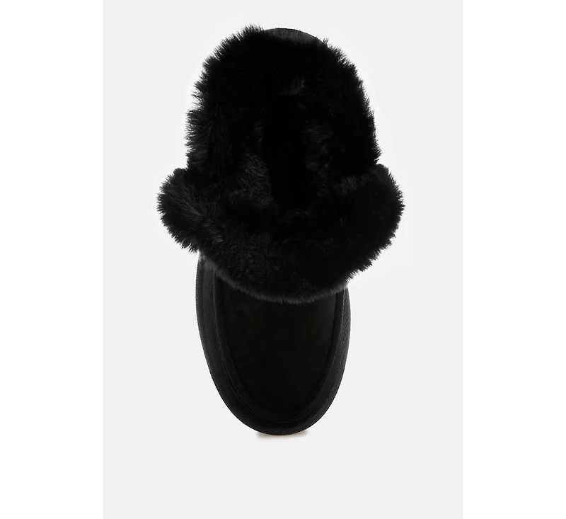 London Rag Linka Pin Buckle Detail Snow Boots Women