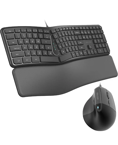 Delton Usb KB250 Ergo Keyboard and S38