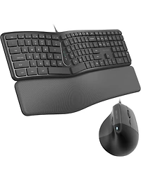 Delton Usb KB250 Ergo Keyboard and S38
