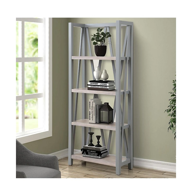 Parker House Furniture Parker House Americana Modern - Dove Etagere Bookcase