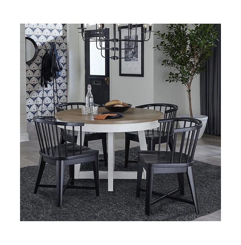 Parker House Furniture Americana Modern Dining Barrel Dining Chair Two Pack