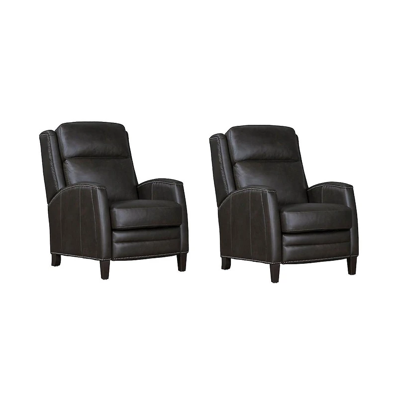 Parker Living Slate Noire Power Cordless High Leg Recliner P2 Two Pack