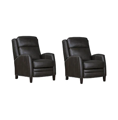 Parker Living Slate Noire Power Cordless High Leg Recliner P2 Two Pack