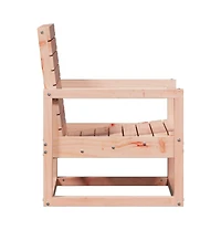 vidaXL Garden Chair Natural Wood Solid Douglas wood Medium Durable