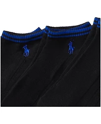 Polo Ralph Lauren Men's Socks, Atheltic Technical Low Cut No Show Performance 3 Pack