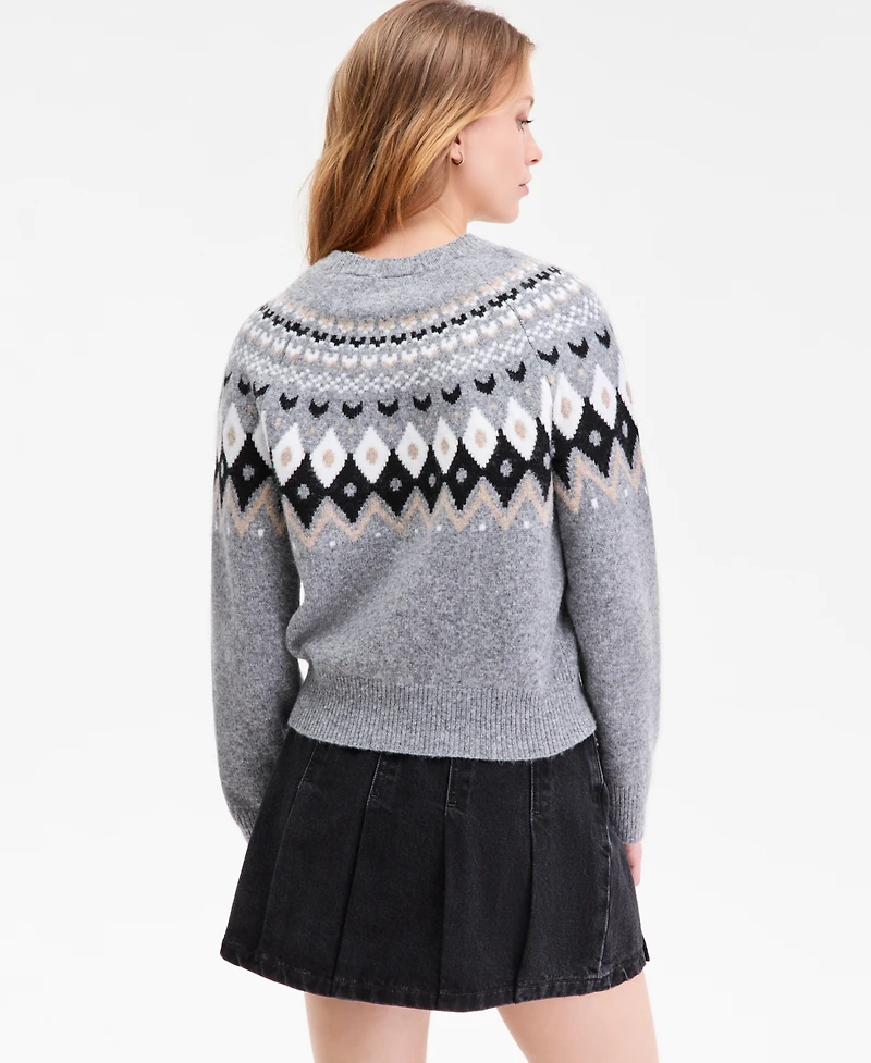 Levi's Women's Lou Fair Isle Crewneck Sweater